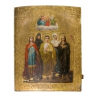 Икона семейная(избранные святые) Екатерина, Матрона, Филипп, Мария Египетская, Маргарита