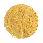 Монета Дукат 1762 год
