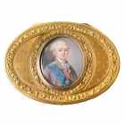 Шкатулка с портретом Людовика XVI