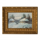 Зимний пейзаж - картина Клевера Ю. Ю.