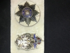 Знак ордена Белого Орла с мечами (в комплекте с орденской звездой)